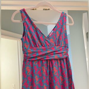 Lilly Pulitzer Sloane Maxi Dress - Seahorse print